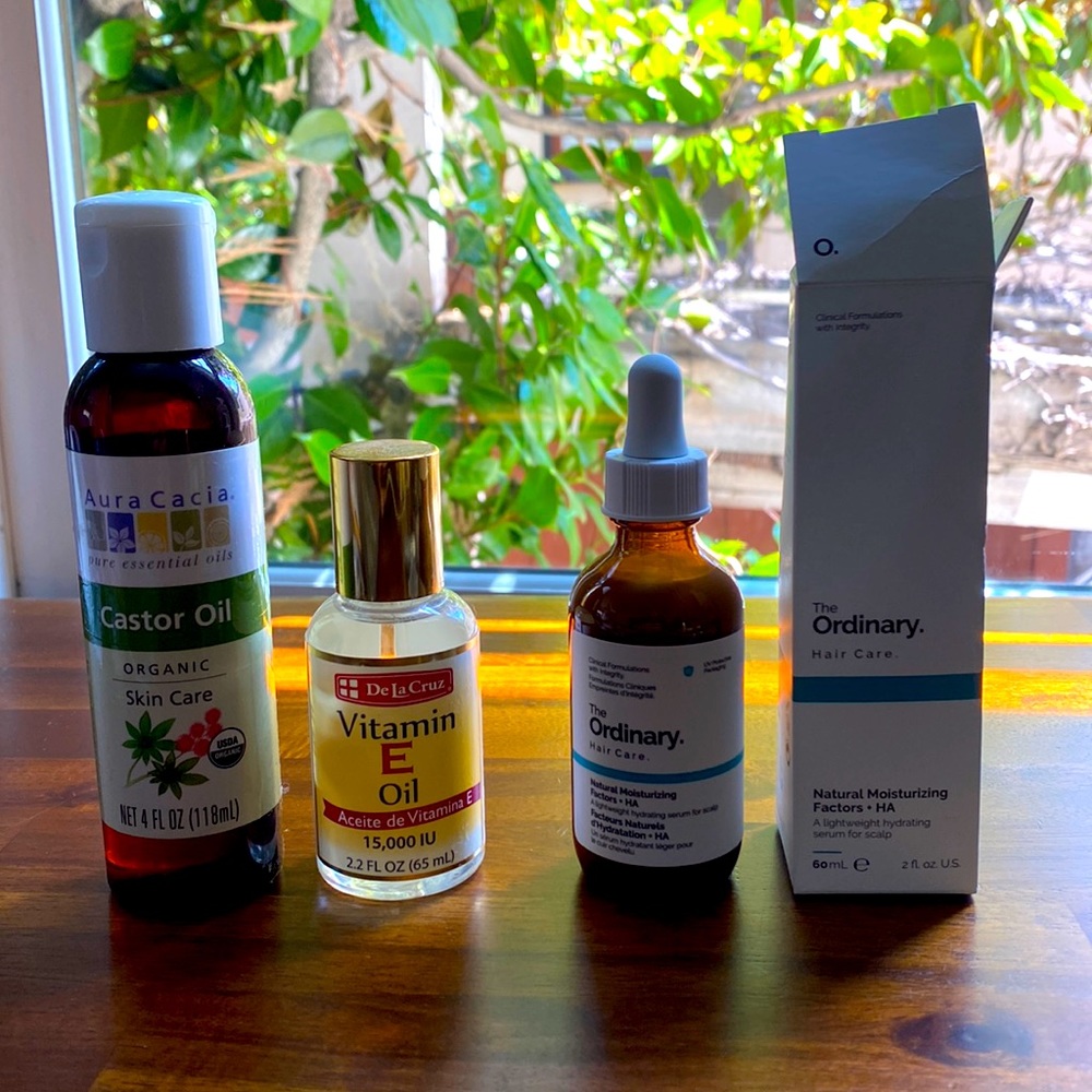 Bundle of beauty oils and others